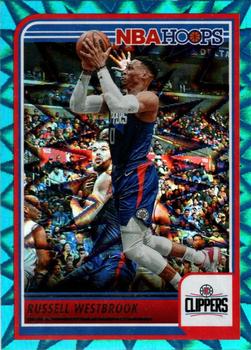 2023-24 Hoops - Teal Explosion #129 Russell Westbrook Front