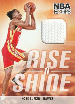 2023-24 Hoops - Rise n Shine Memorabilia #RS-BUF Kobe Bufkin Front