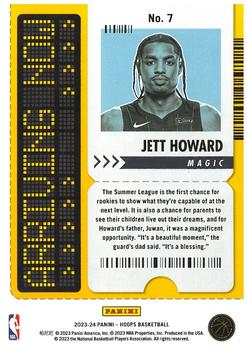 2023-24 Hoops - Arriving Now #7 Jett Howard Back