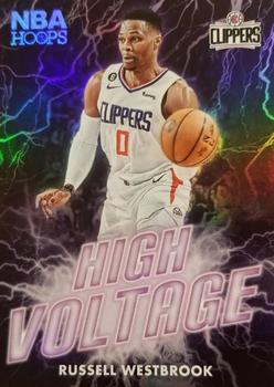 2023-24 Hoops - High Voltage #20 Russell Westbrook Front