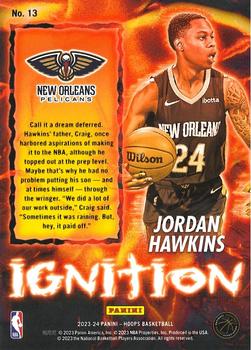 2023-24 Hoops - Ignition #13 Jordan Hawkins Back
