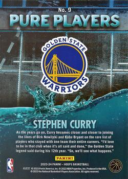 2023-24 Hoops - Pure Players Holo #9 Stephen Curry Back