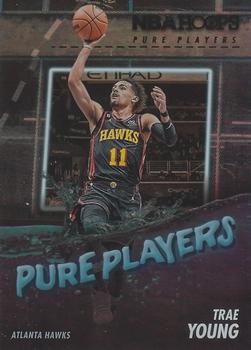 2023-24 Hoops - Pure Players Holo #10 Trae Young Front