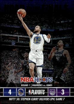 2023-24 Hoops - Road to the Finals First Round Recap #8 Stephen Curry Front