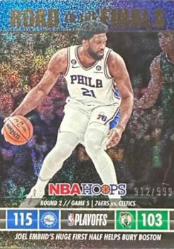 2023-24 Hoops - Road to the Finals Second Round #17 Joel Embiid Front