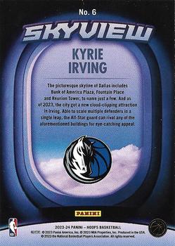 2023-24 Hoops - Skyview #6 Kyrie Irving Back