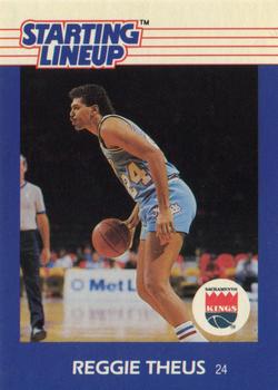 1988 Kenner Starting Lineup Cards - Unreleased Figure Aftermarket #3538115020 Reggie Theus Front