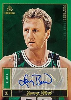 2022-23 Panini Chronicles - Portrait Signatures Gold #PS-LBD Larry Bird Front