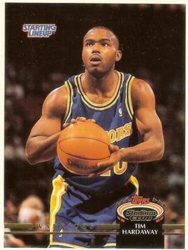 1993 Kenner/Topps Starting Lineup Cards - Proofs #7SL Tim Hardaway Front