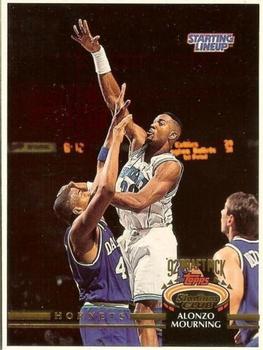 1993 Kenner/Topps Starting Lineup Cards - Proofs #19SL Alonzo Mourning Front