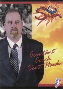 2004 Connecticut Sun #NNO Scott Hawk Front