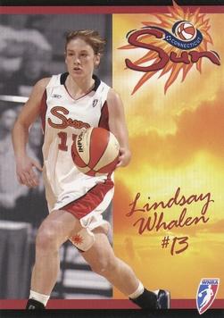 2004 Connecticut Sun #NNO Lindsay Whalen Front
