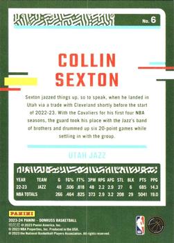 2023-24 Donruss #6 Collin Sexton Back