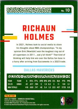 2023-24 Donruss #10 Richaun Holmes Back