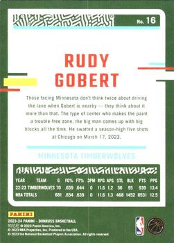 2023-24 Donruss #16 Rudy Gobert Back