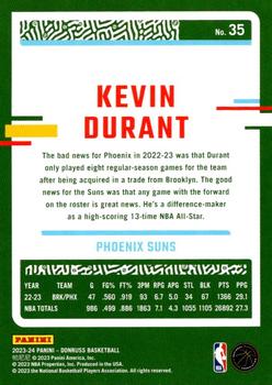2023-24 Donruss #35 Kevin Durant Back