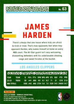 2023-24 Donruss #63 James Harden Back