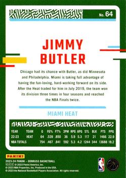 2023-24 Donruss #64 Jimmy Butler Back