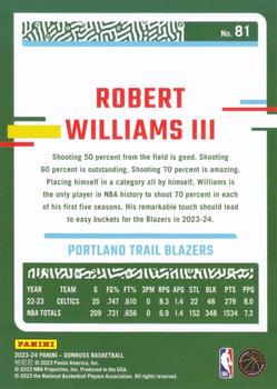 2023-24 Donruss #81 Robert Williams III Back
