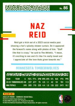 2023-24 Donruss #86 Naz Reid Back