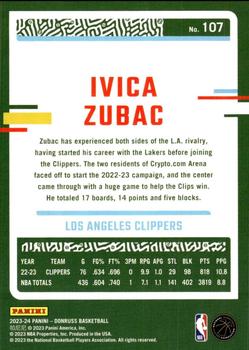 2023-24 Donruss #107 Ivica Zubac Back