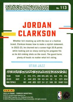 2023-24 Donruss #113 Jordan Clarkson Back