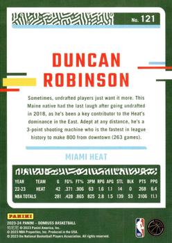 2023-24 Donruss #121 Duncan Robinson Back