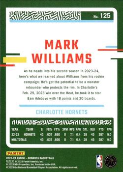 2023-24 Donruss #125 Mark Williams Back