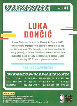2023-24 Donruss #141 Luka Doncic Back