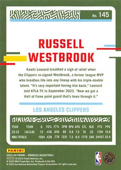 2023-24 Donruss #145 Russell Westbrook Back