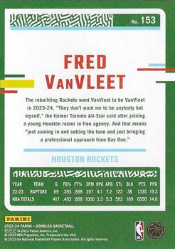2023-24 Donruss #153 Fred VanVleet Back
