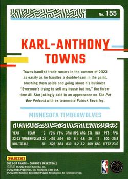 2023-24 Donruss #155 Karl-Anthony Towns Back
