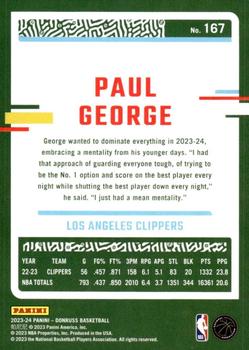 2023-24 Donruss #167 Paul George Back