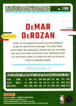 2023-24 Donruss #199 DeMar DeRozan Back