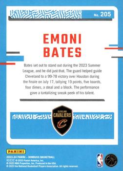 2023-24 Donruss #205 Emoni Bates Back