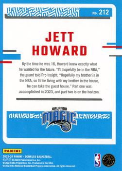 2023-24 Donruss #212 Jett Howard Back