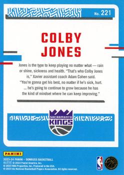 2023-24 Donruss #221 Colby Jones Back