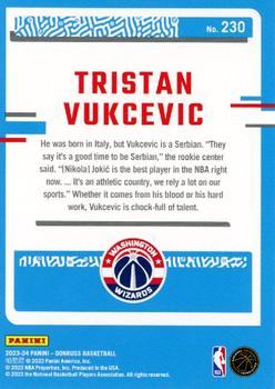 2023-24 Donruss #230 Tristan Vukcevic Back