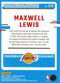 2023-24 Donruss #235 Maxwell Lewis Back