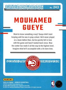 2023-24 Donruss #243 Mouhamed Gueye Back