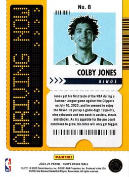 2023-24 Hoops Winter - Arriving Now #8 Colby Jones Back