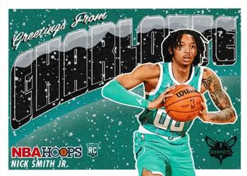 2023-24 Hoops Winter - Rookie Greetings #7 Nick Smith Jr. Front