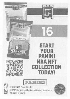 2023-24 Panini Sticker & Card Collection #16 NBA Finals Game 2 (Right) Back