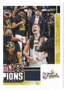 2023-24 Panini Sticker & Card Collection #30 NBA Champions (Right) Front