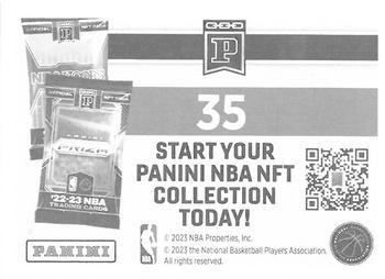 2023-24 Panini Sticker & Card Collection #35 Desmond Bane Back