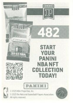 2023-24 Panini Sticker & Card Collection #482 Collin Sexton Back