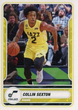 2023-24 Panini Sticker & Card Collection #482 Collin Sexton Front