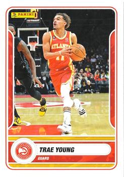 2023-24 Panini Sticker & Card Collection - Cards #21 Trae Young Front