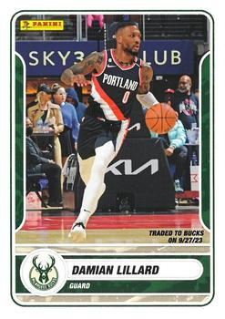 2023-24 Panini Sticker & Card Collection - Cards #33 Damian Lillard Front