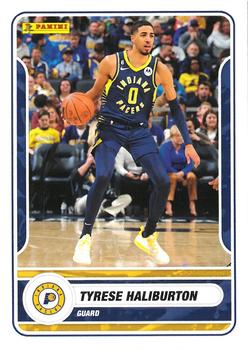 2023-24 Panini Sticker & Card Collection - Cards #60 Tyrese Haliburton Front